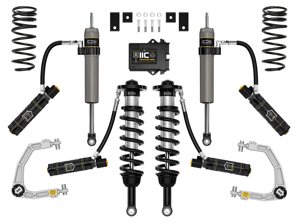 Icon K53241 - 2023-2024 Toyota Sequoia, 3-4.5" Lift, Stage 11 Suspension System, Billet