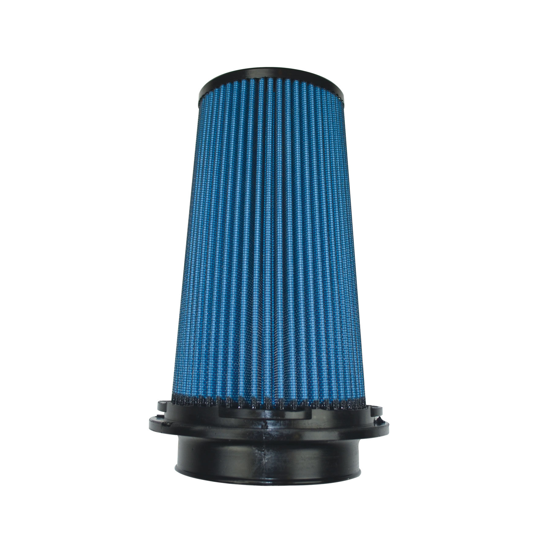 Injen X-1110-BB - NanoWeb Dry Air Filter- 4in Flange ID 6in Twist Lock Base 8.8in Media Height 4in Top