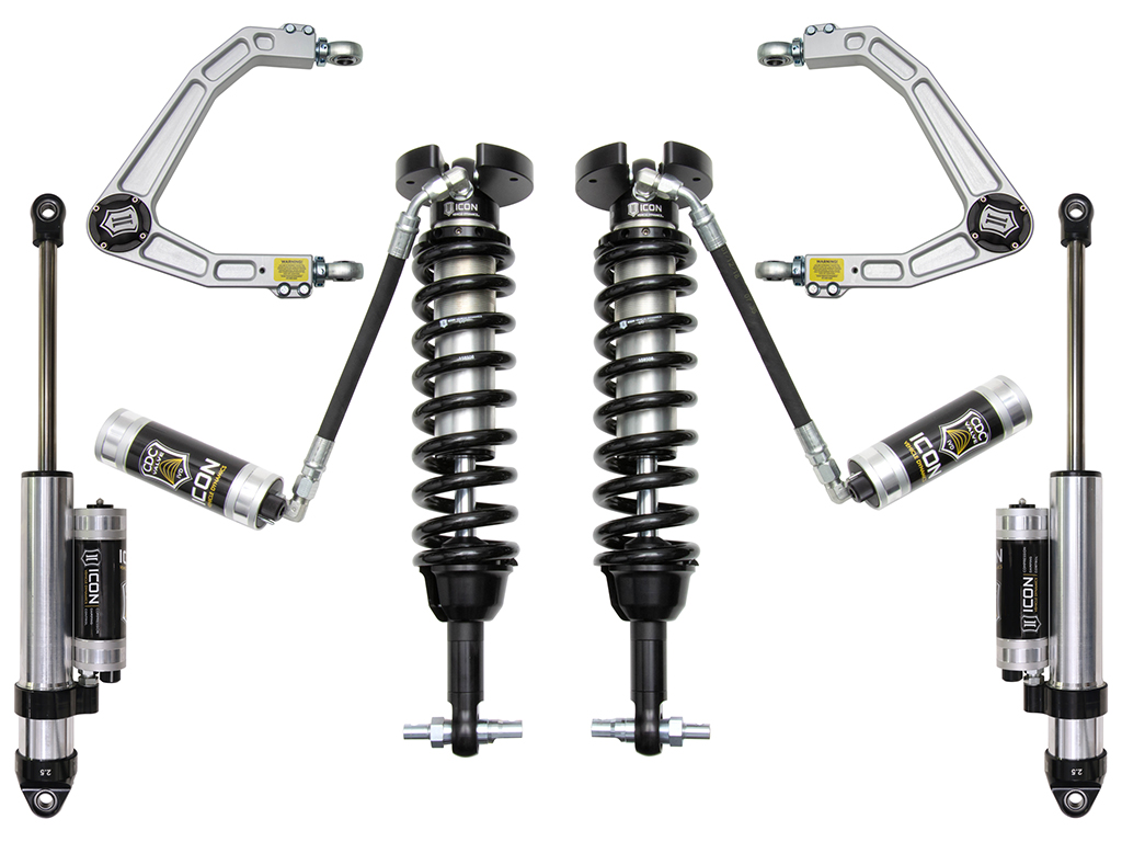 Icon K73064 - 2019+ GM 1500 1.5-3.5in Stage 4 Suspension System w/Billet Uca