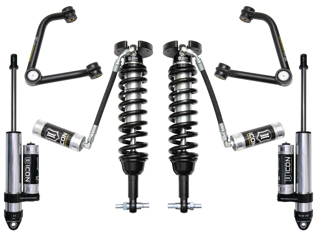 Icon K73063T - 2019+ GM 1500 1.5-3.5in Stage 3 Suspension System w/Tubular Uca