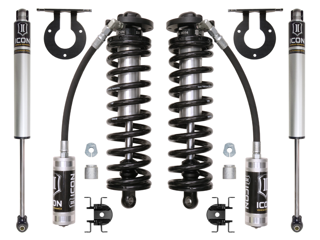Icon K63101 - 05-16 Ford F-250/F-350 2.5-3in Stage 1 Coilover Conversion System Icon K63101 - 05-16 Ford F-250/F-350 2.5-3in Stage 1 Coilover Conversion System