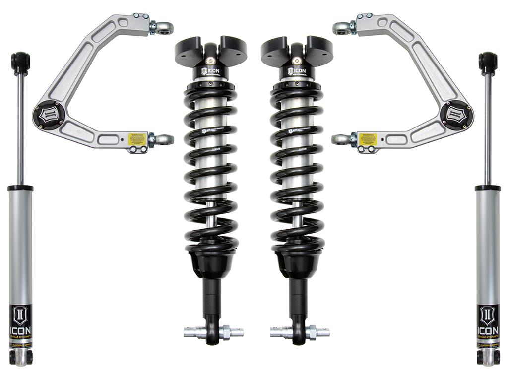 Icon K73062 - 2019+ GM 1500 1.5-3.5in Stage 2 Suspension System w/Billet Uca