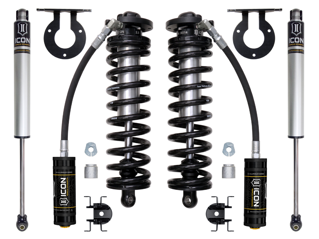 Icon K63141 - 2017+ Ford F-250/F-350 2.5-3in Stage 1 Coilover Conversion System Icon K63141 - 2017+ Ford F-250/F-350 2.5-3in Stage 1 Coilover Conversion System