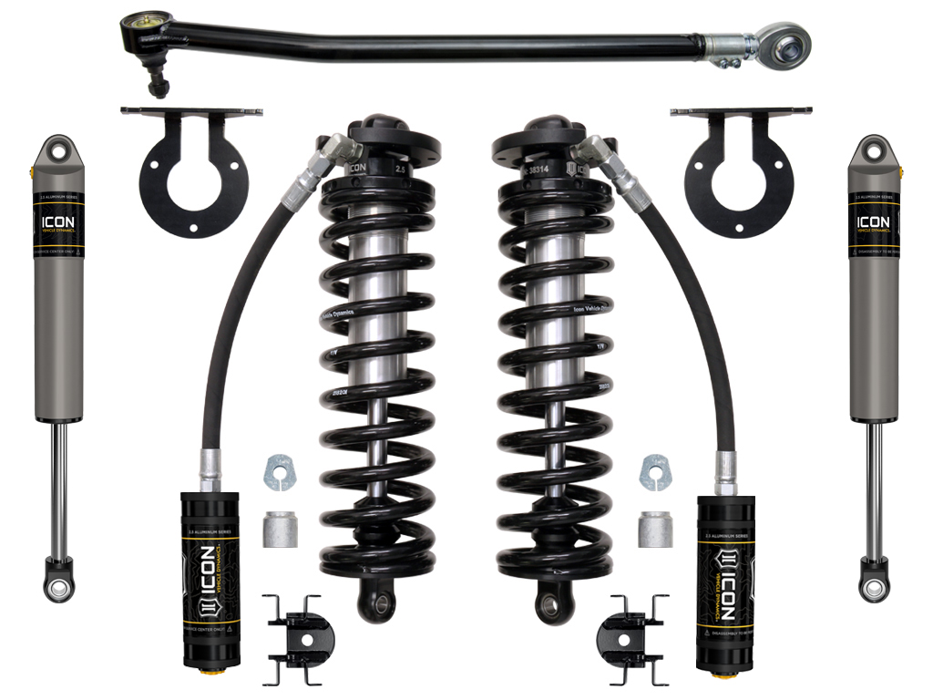 Icon K63142 - 2017+ Ford F-250/F-350 2.5-3in Stage 2 Coilover Conversion System Icon K63142 - 2017+ Ford F-250/F-350 2.5-3in Stage 2 Coilover Conversion System