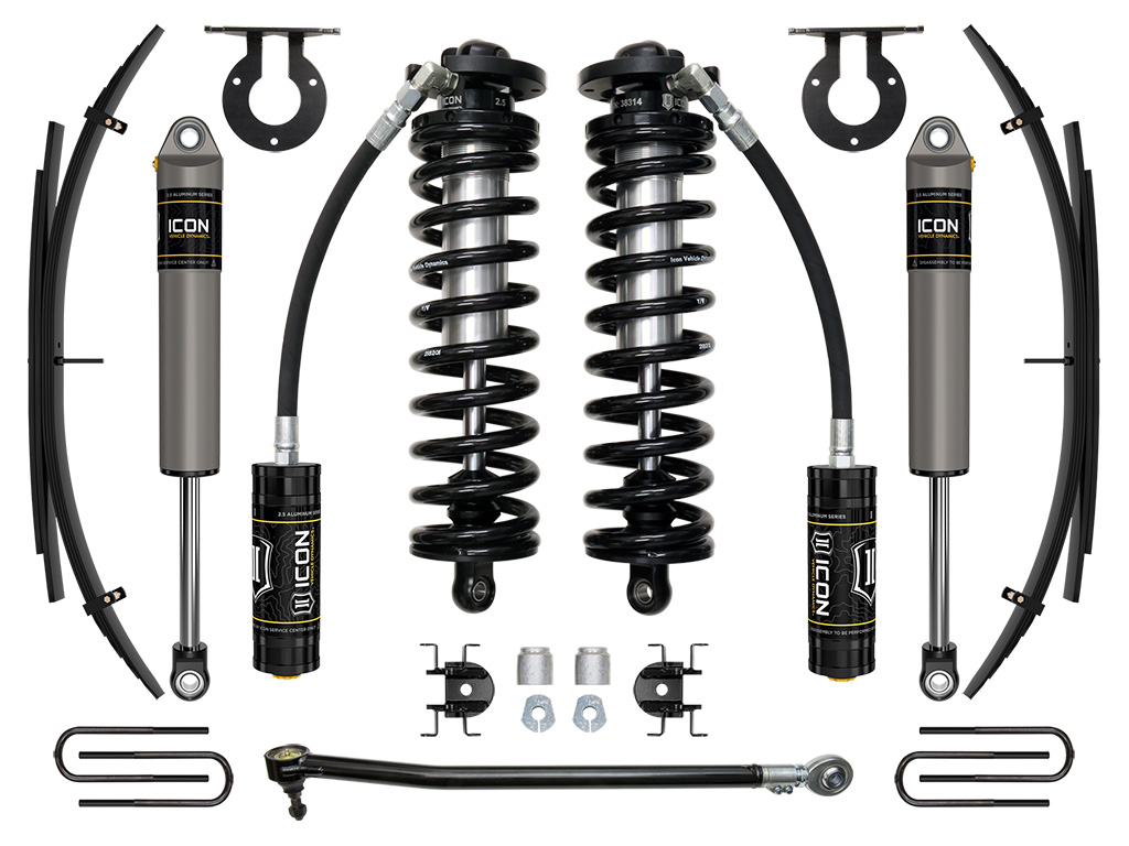 Icon K63142L - 17-23 Ford F-250/F-350 2.5-3in Stage 2 Coilover Conversion System w/ Expansion Pack Icon K63142L - 17-23 Ford F-250/F-350 2.5-3in Stage 2 Coilover Conversion System w/ Expansion Pack