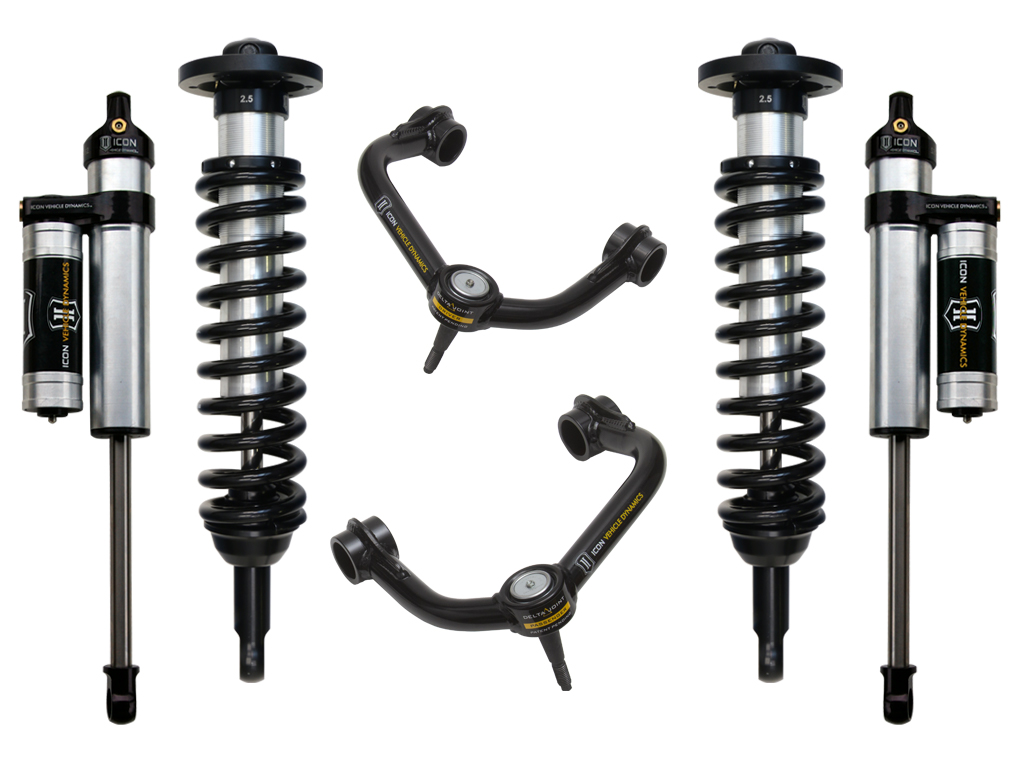 Icon K93022T - 04-08 Ford F-150 4WD 0-2.63in Stage 3 Suspension System w/Tubular Uca