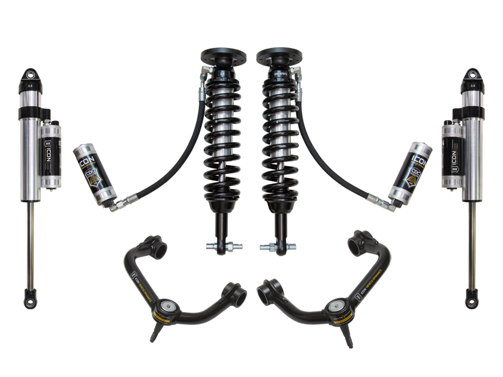 Icon K93065T - 2014 Ford F-150 4WD 1.75-2.63in Stage 5 Suspension System w/Tubular Uca