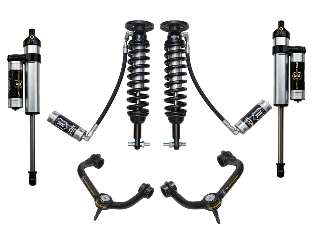 Icon K93064T - 2014 Ford F-150 4WD 1.75-2.63in Stage 4 Suspension System w/Tubular Uca