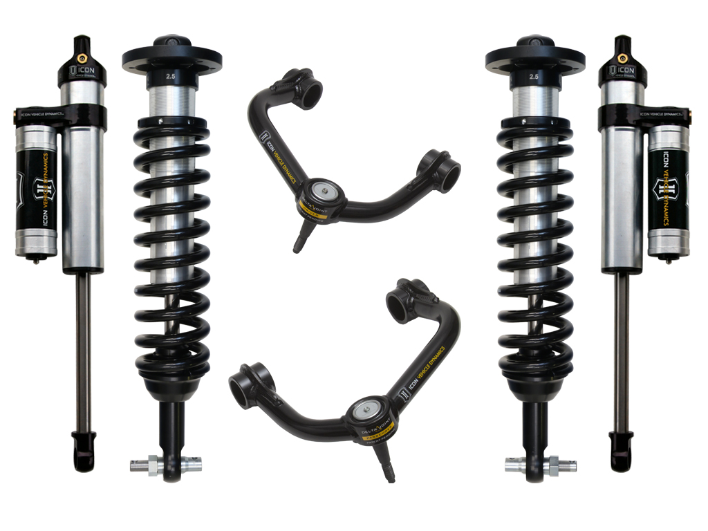 Icon K93063T - 2014 Ford F-150 4WD 0-2.63in Stage 3 Suspension System w/Tubular Uca