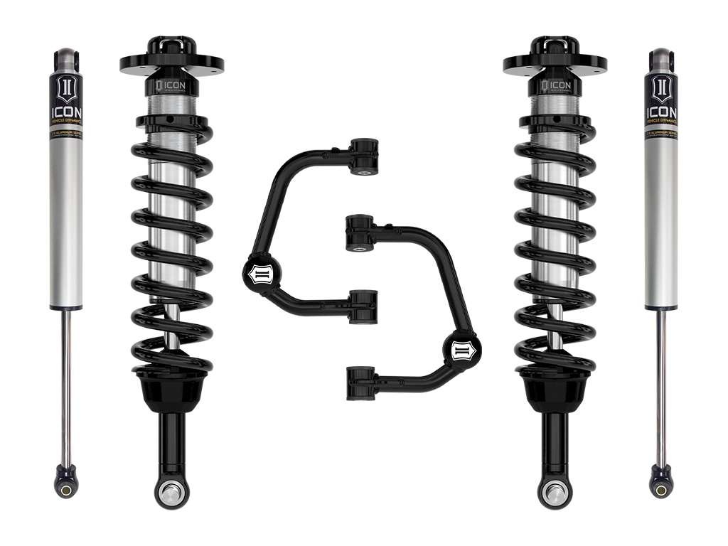 Icon K93161T - 21-23 Ford F150 Tremor 4WD 2.5-3in Stage 1 Suspension System w/ Tubular UCA Icon K93161T - 21-23 Ford F150 Tremor 4WD 2.5-3in Stage 1 Suspension System w/ Tubular UCA
