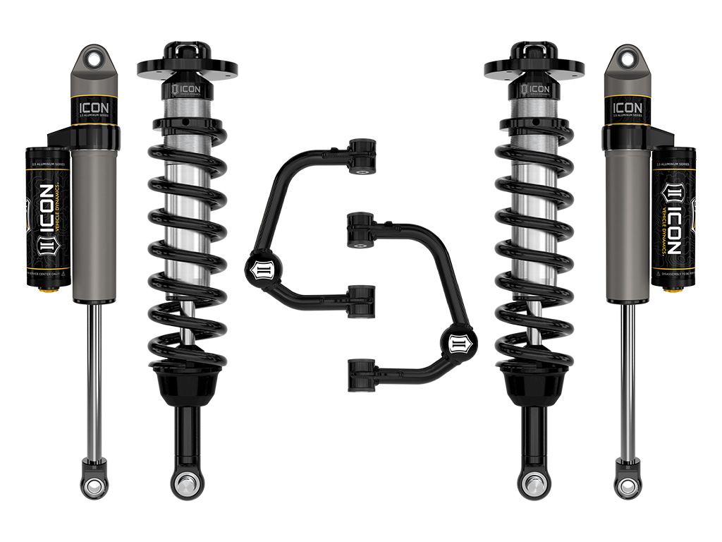 Icon K93162T - 21-23 Ford F150 Tremor 4wd 2.5-3in Stage 2 Suspension System w/ Tubular UCA Icon K93162T - 21-23 Ford F150 Tremor 4wd 2.5-3in Stage 2 Suspension System w/ Tubular UCA