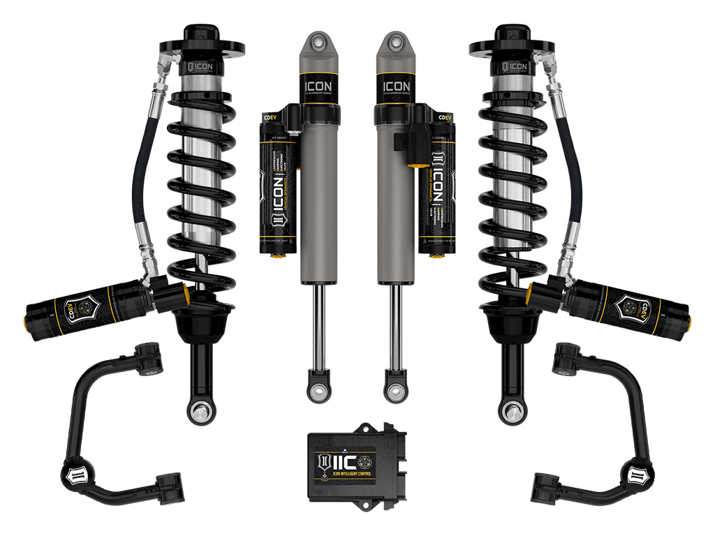 Icon K93165T - 21-23 Ford F150 Tremor 4WD 2.5-3in Stage 5 Suspension System w/ Tubular UCA