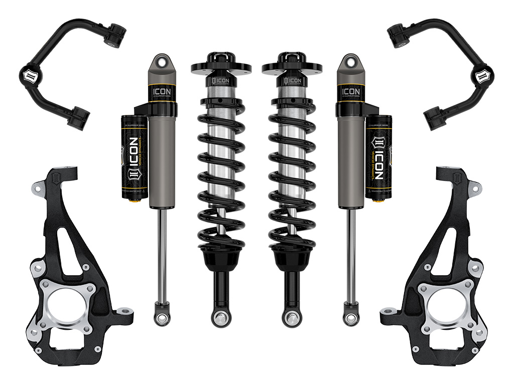 Icon K93142T - 2021-2024 Ford F-150 4WD, 3.5-4.5" Lift, Stage 2 Suspension System, Tubular Icon K93142T - 2021-2024 Ford F-150 4WD, 3.5-4.5" Lift, Stage 2 Suspension System, Tubular
