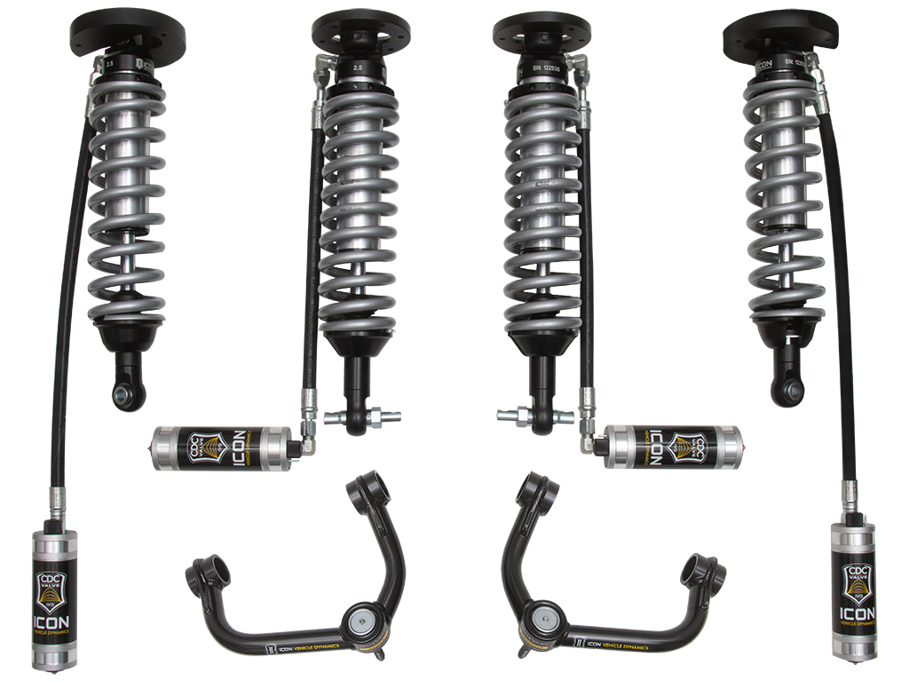 Icon K93302T - 2014+ Ford Expeditio 4WD .75-2.25in Stage 2 Suspension System w/Tubular Uca