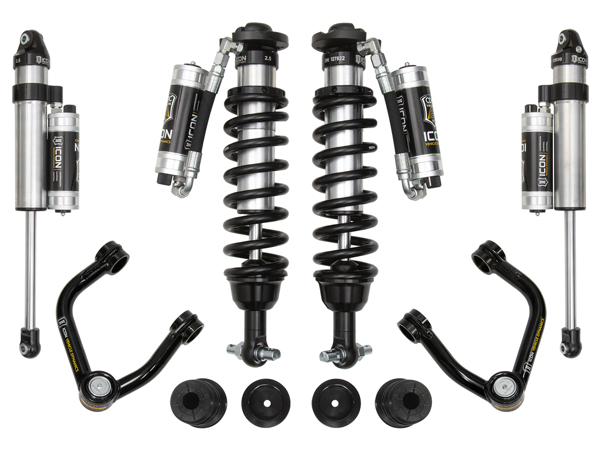 Icon K93205T - 2019+ Ford Ranger 0-3.5in Stage 5 Suspension System w/Tubular Uca