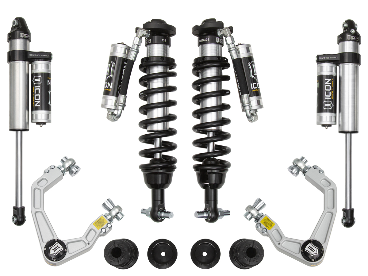 Icon K93204 - 2019+ Ford Ranger 0-3.5in Stage 4 Suspension System w/Billet UCA