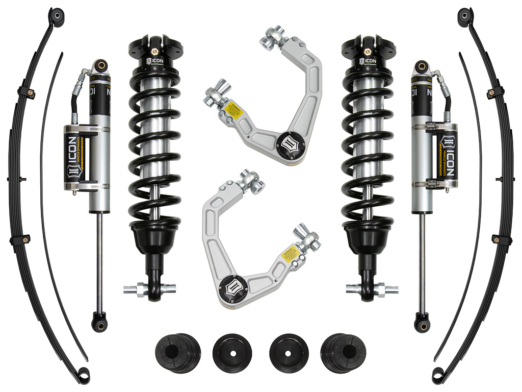 Icon K93206S - 20-23 Ford Ranger 0-3.5in Stage 6 Suspension System w/ Billet UCA Steel Knuckle