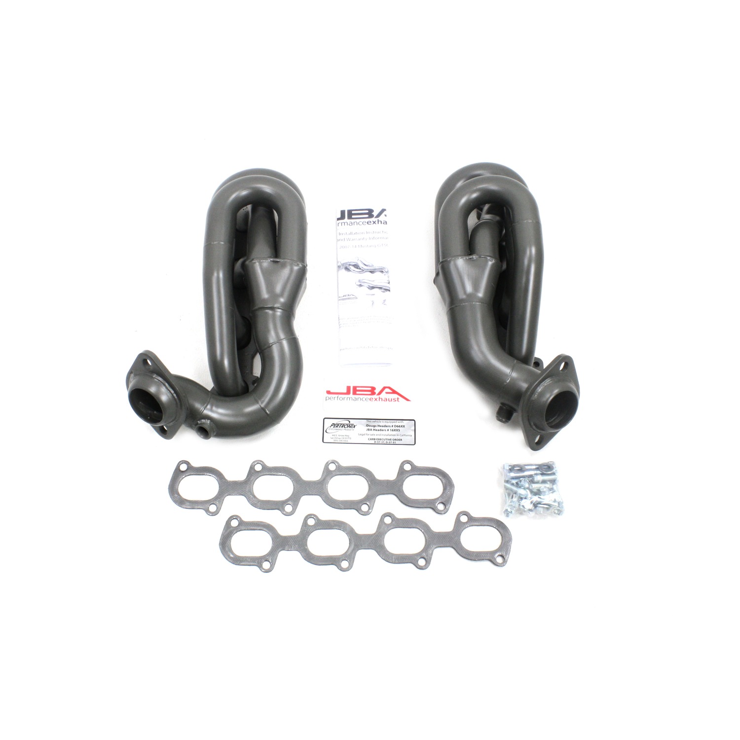 JBA 1695SJT - 07-14 Ford GT500 5.4/5.8L 4V 1-5/8in Primary Ti Ctd Cat4Ward Header