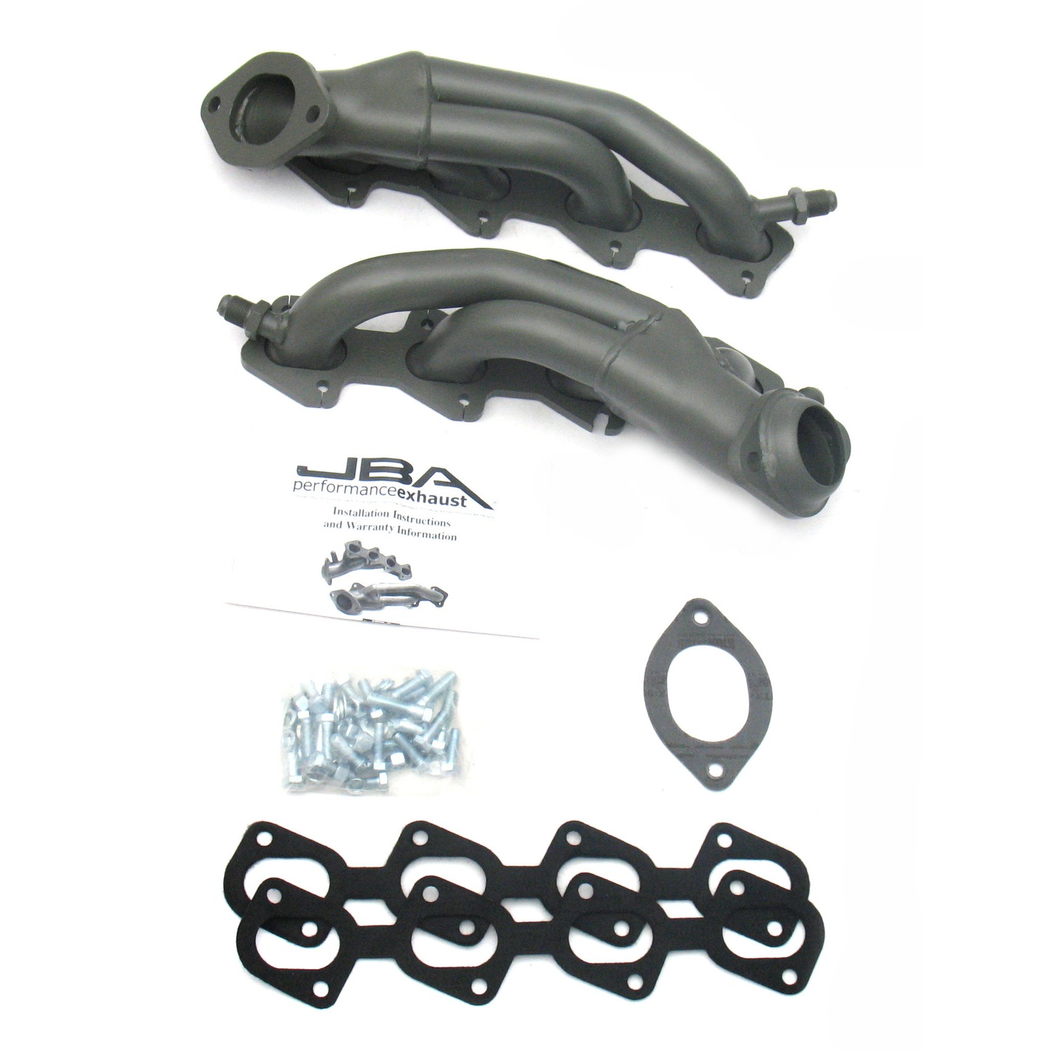 JBA 1625S-5JT - 96-97 Ford Mustang 4.6L 4V 1-5/8in Primary Ti Ctd Cat4Ward Header JBA 1625S-5JT - 96-97 Ford Mustang 4.6L 4V 1-5/8in Primary Ti Ctd Cat4Ward Header