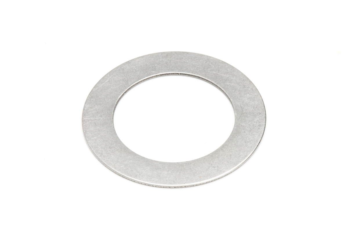 Jerico 13 - Thrust Bearing Shim - 1.533 in OD - 1 in ID - 0.030 in Thick - Steel - Natural -  Dirt Transmission - Each