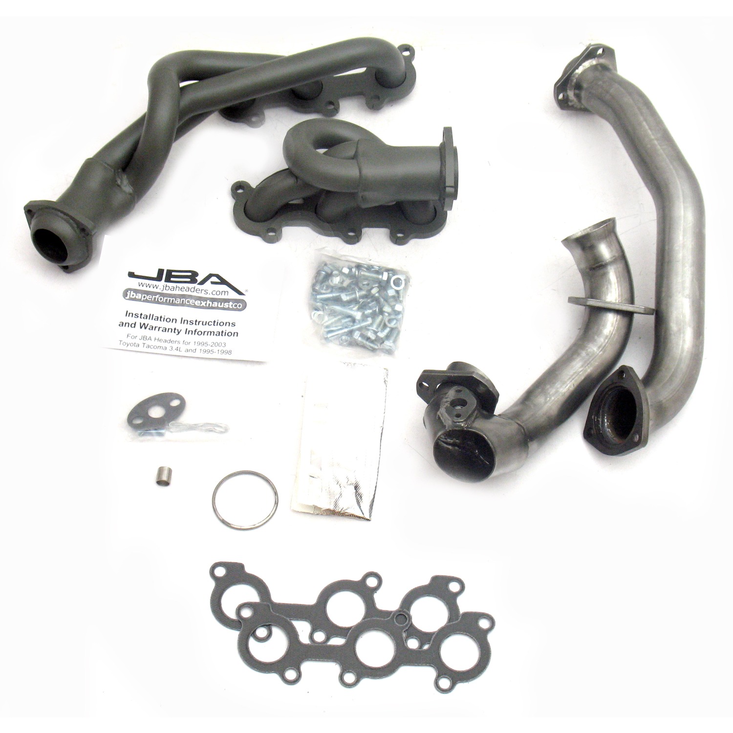 JBA 2032SJT - 01-04 Toyota 3.4L V6 w/o EGR 1-1/2in Primary Ti Ctd Cat4Ward Header JBA 2032SJT - 01-04 Toyota 3.4L V6 w/o EGR 1-1/2in Primary Ti Ctd Cat4Ward Header