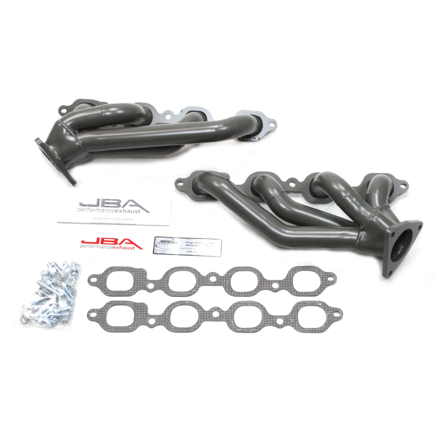 JBA 1850S-4JT - 14-19 GM Truck 5.3L/6.2L DFI 1-5/8in Primary Ti Ctd Cat4Ward Header