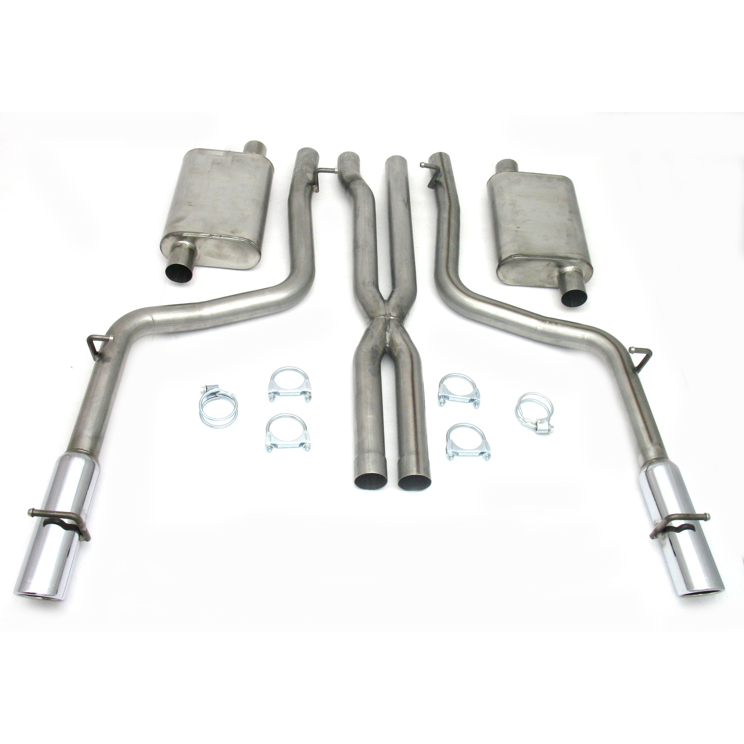 JBA 40-1600 - 05-10 Chrysler/Dodge Cars 5.7L 409SS Dual Rear Exit Cat-Back Exhaust