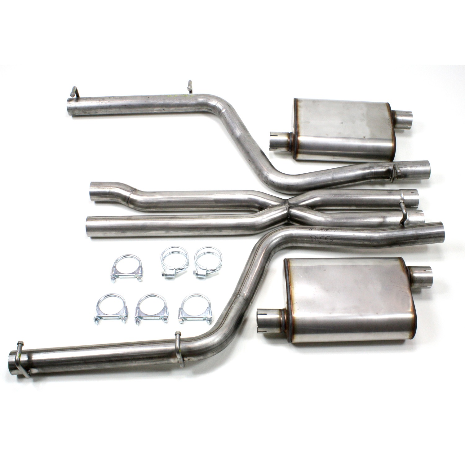 JBA 40-1602 - 11-14 Chrysler/Dodge Cars 5.7L 409SS Dual Rear Exit Cat-Back Exhaust
