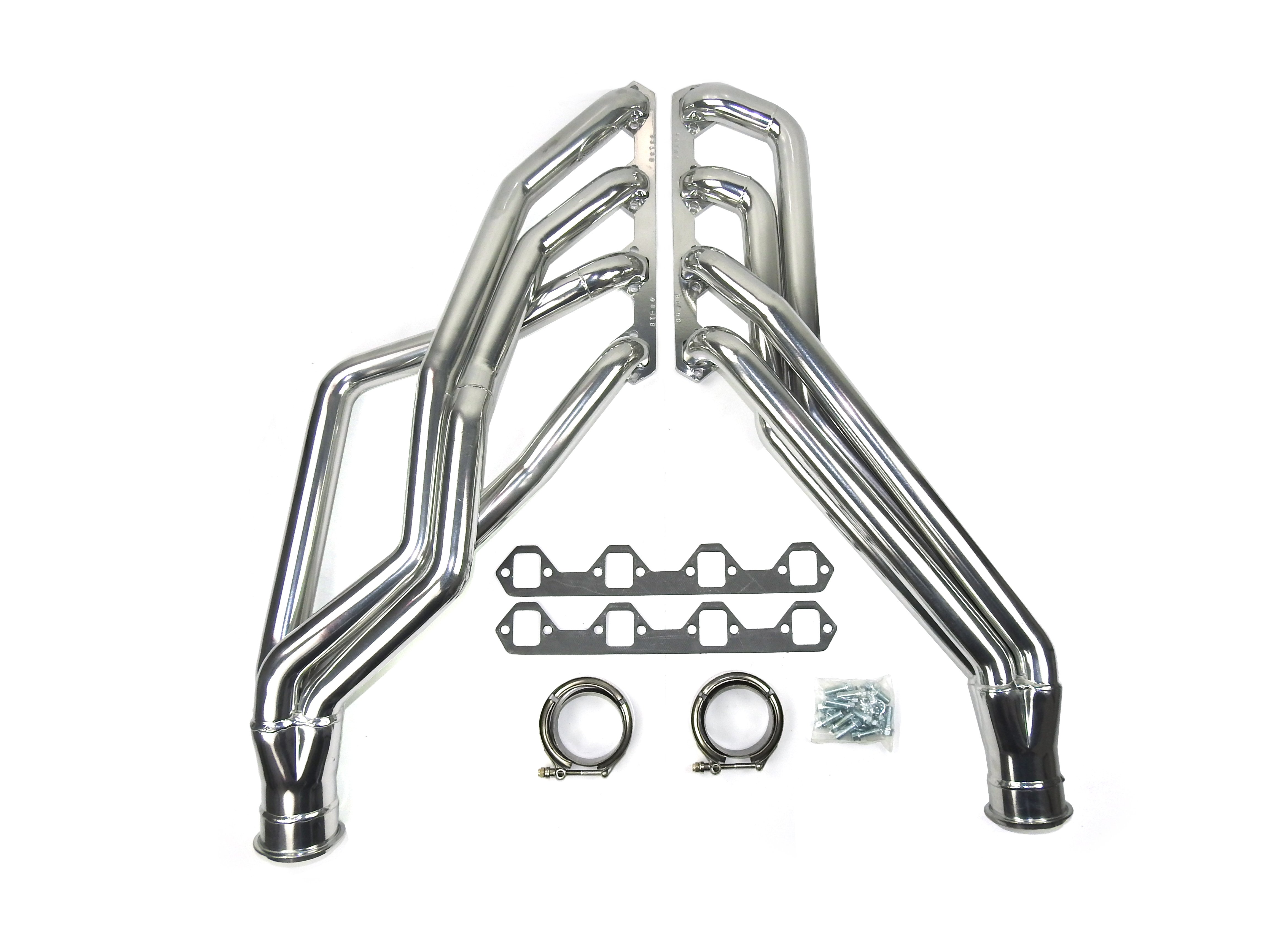 JBA 6616SJS - 65-73 Ford Mustang 351W SBF 1-3/4in Primary Silver Ctd Long Tube Header JBA 6616SJS - 65-73 Ford Mustang 351W SBF 1-3/4in Primary Silver Ctd Long Tube Header