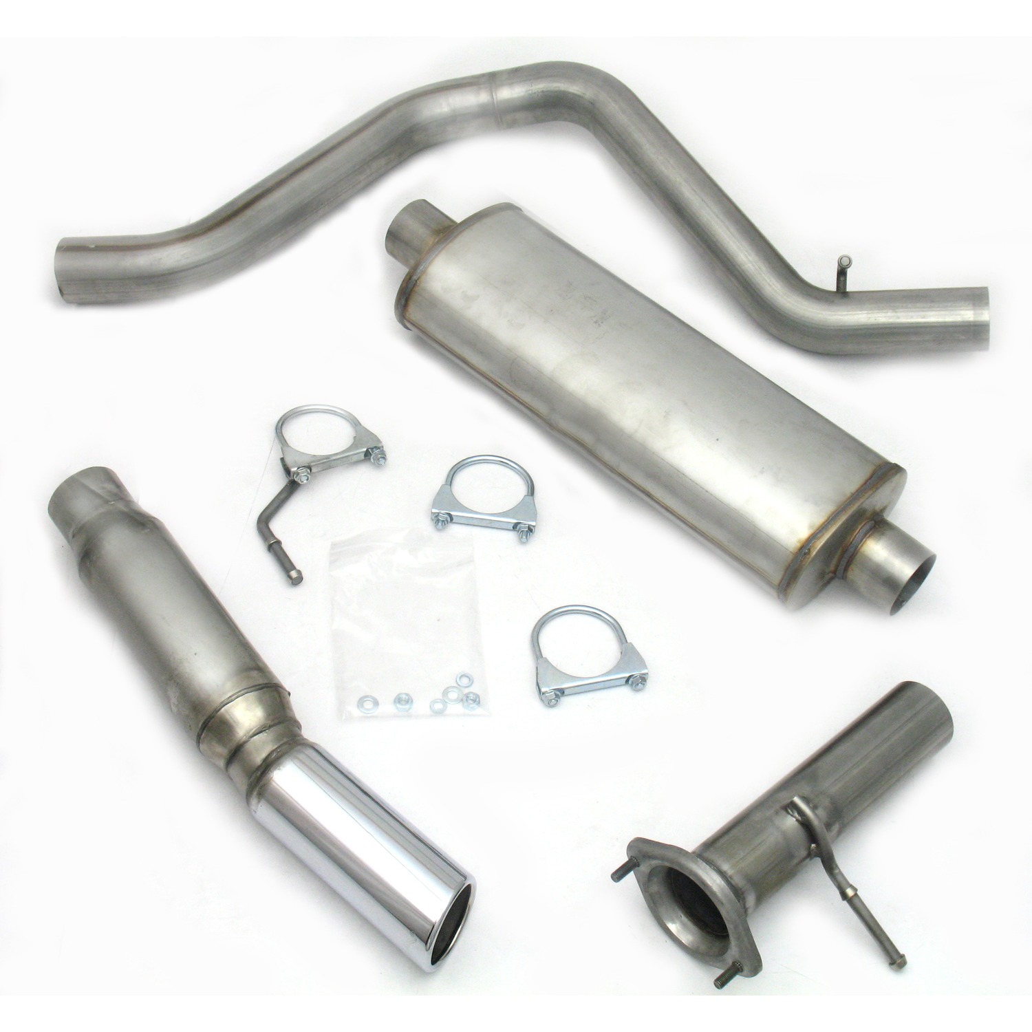 JBA 40-3027 - 02-06 Chevrolet Trail Blazer 4.2L 409SS Single Rear Exit Cat-Back Exhaust JBA 40-3027 - 02-06 Chevrolet Trail Blazer 4.2L 409SS Single Rear Exit Cat-Back Exhaust