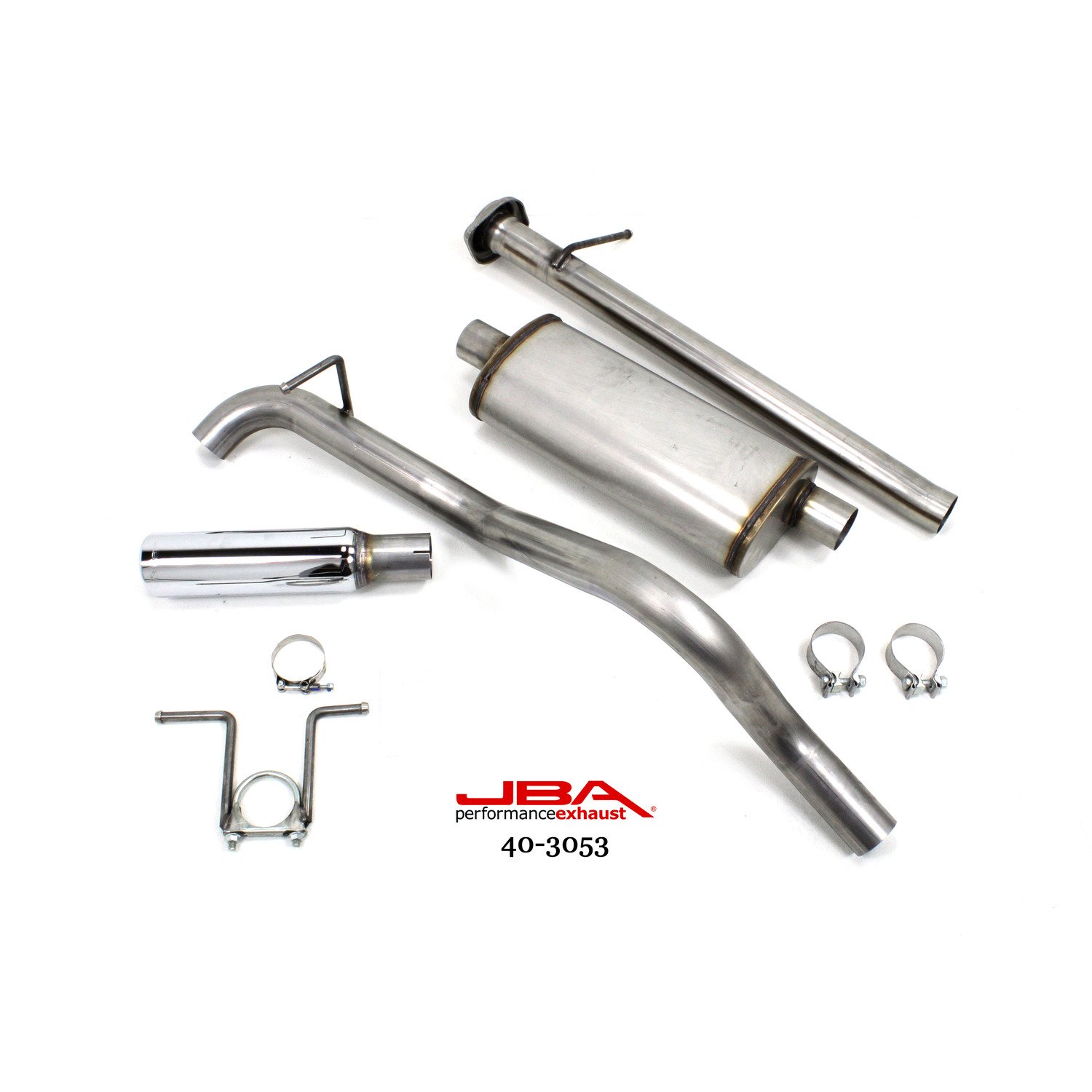 JBA 40-3053 - 15-20 Chevrolet Colorado/GMC Canyon 3.6L 409SS Pass Side Single Exit Cat-Back Exhaust
