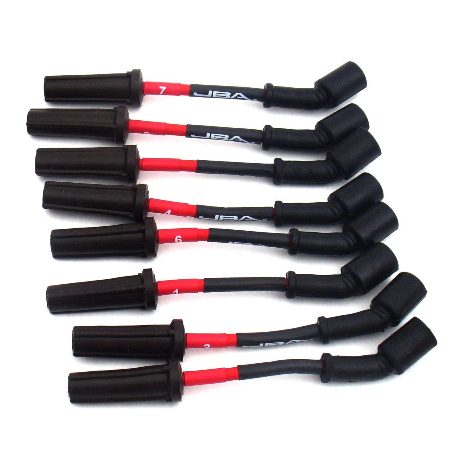 JBA W0807 - 98-09 GM 5.7L LS1 Ignition Wires - Red