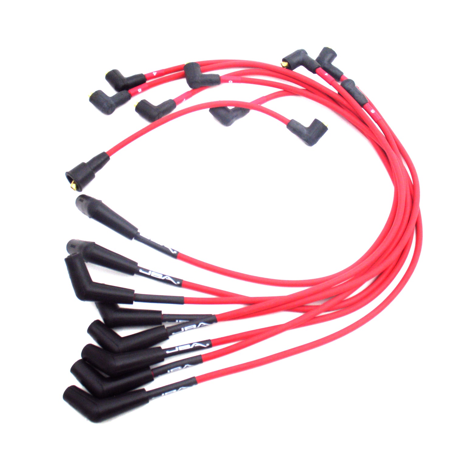 JBA W0650 - Ford 289/302/351 Ignition Wires - Red