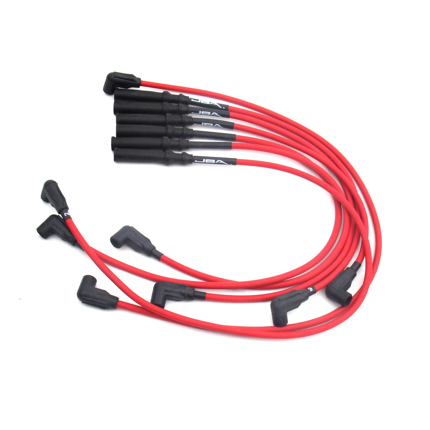 JBA W0939 - 92-02 Dodge Truck 3.9L Ignition Wires - Red