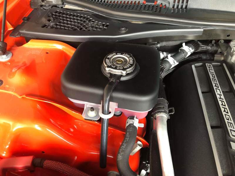 JLT JLTITC-HC15 - 15-19 Dodge Hellcat Black Textured Intercooler Tank Cover