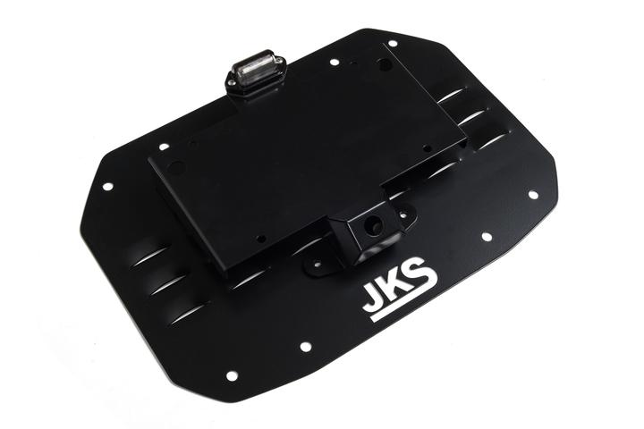 JKS JKS8215 - Tailgate Vent Cover with License Plate and Camera Mount Wrangler JL