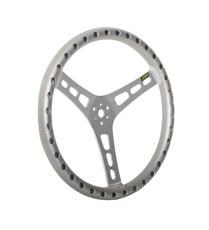 Joes Racing Products 13515-A - 15in LW Steering Wheel Aluminum Dished