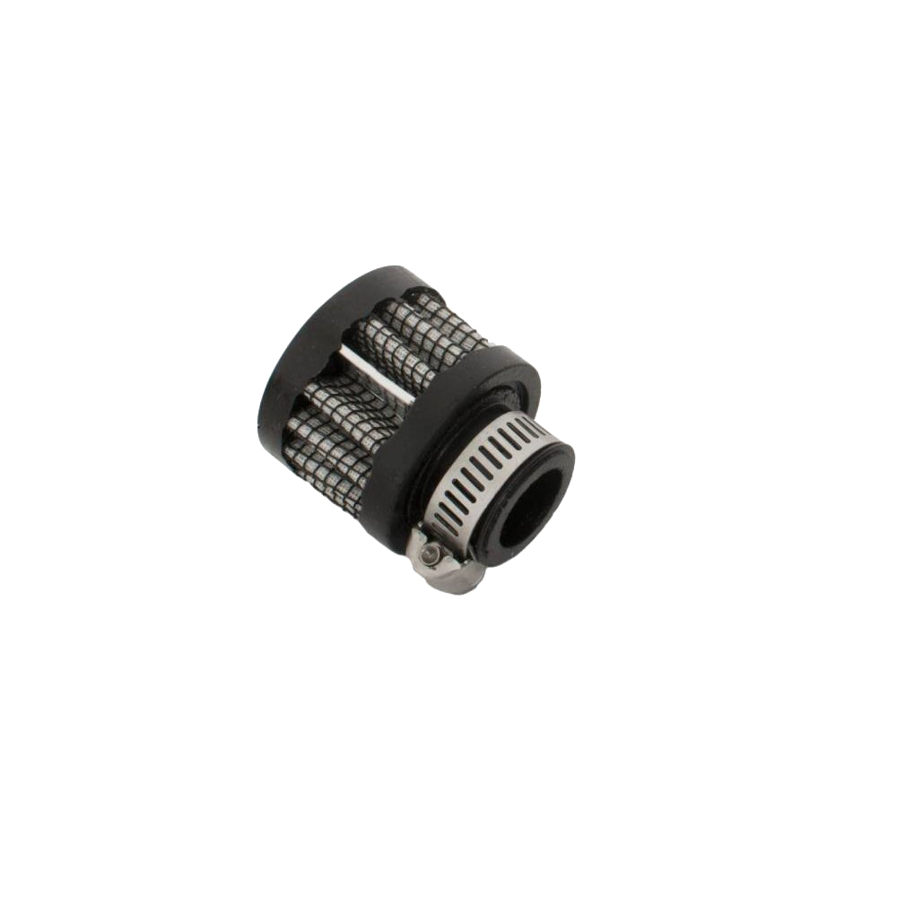 Joes Racing Products 12250 - Breather - Clamp-On - Round - 1-3/4 in Tubes - Rubber - Black - Each