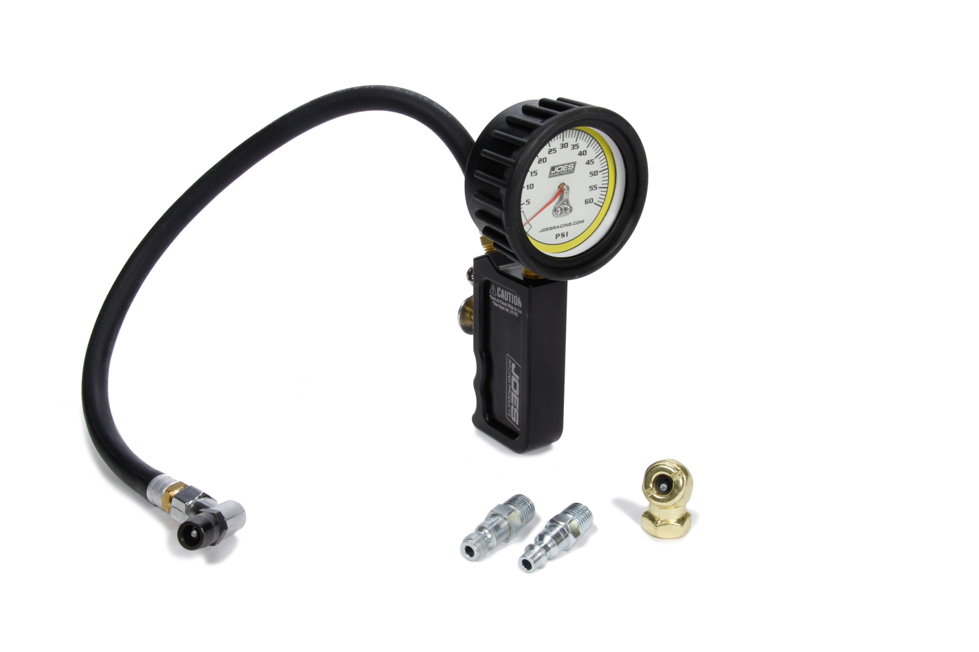Joes Racing Products 32491 - Tire Inflator 0-60psi Analog Billet Quick Fill