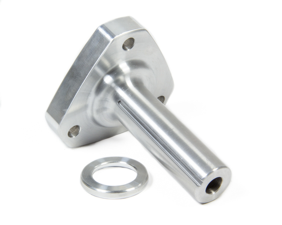 Jones Racing Products DH-8101-WC-BB - Crankshaft Mandrel - 3.5 in Mandrel Length - Aluminum - Clear Anodized - Big Block Chevy - Each