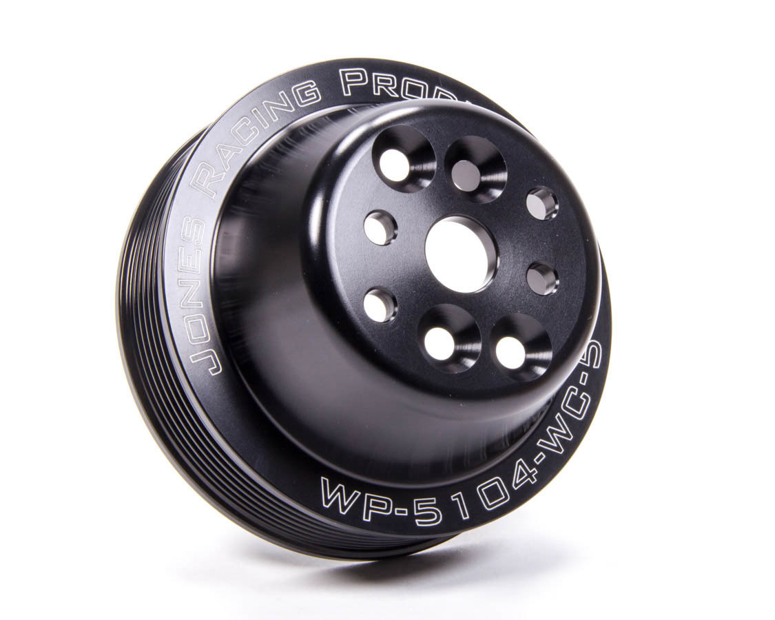 Jones Racing Products WP-5104-WC-5.0 - Water Pump Pulley Serpentine 5in