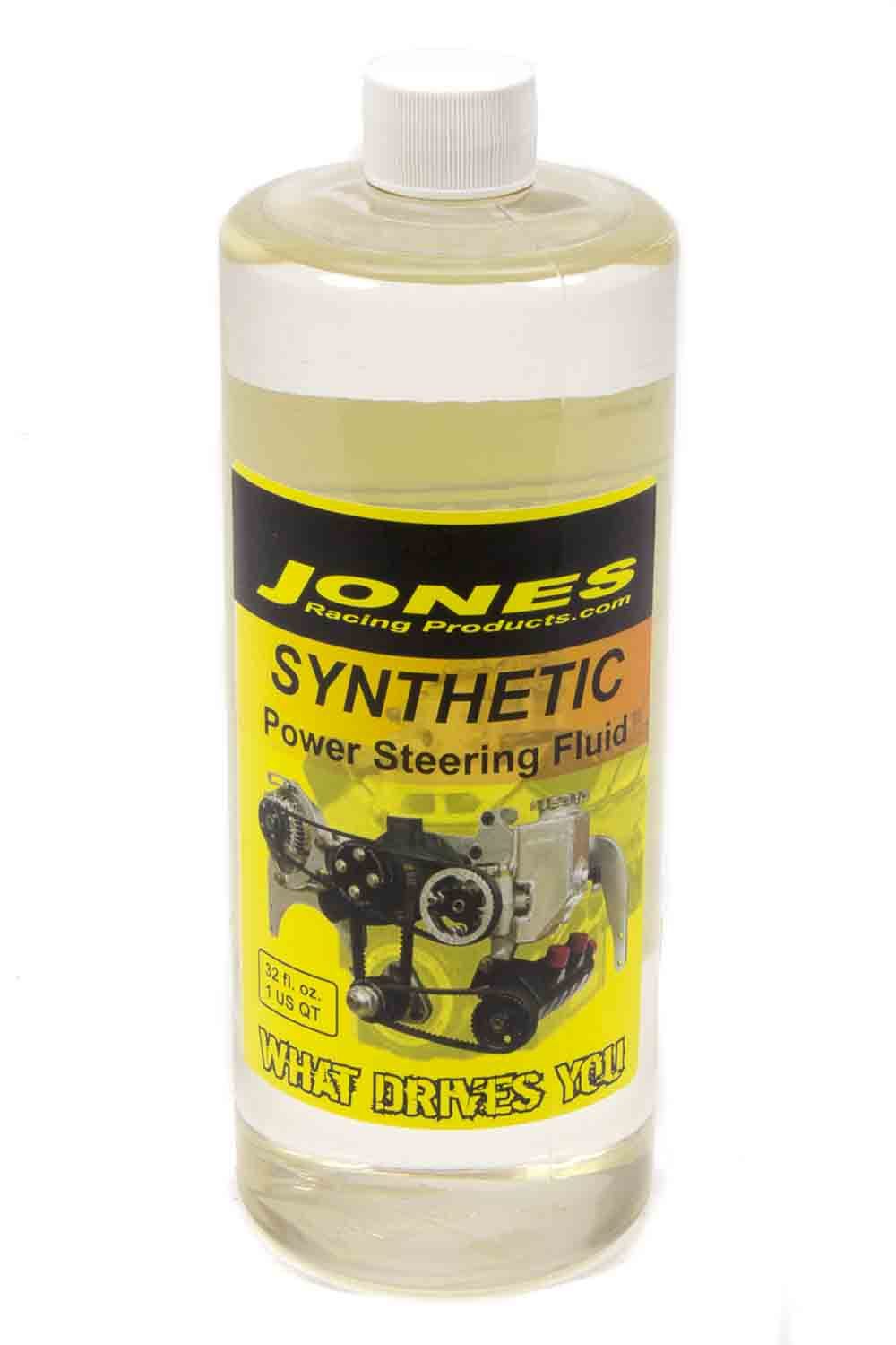 Jones Racing Products PS-8009-32S - Synthetic Power Steering Fluid  1qt