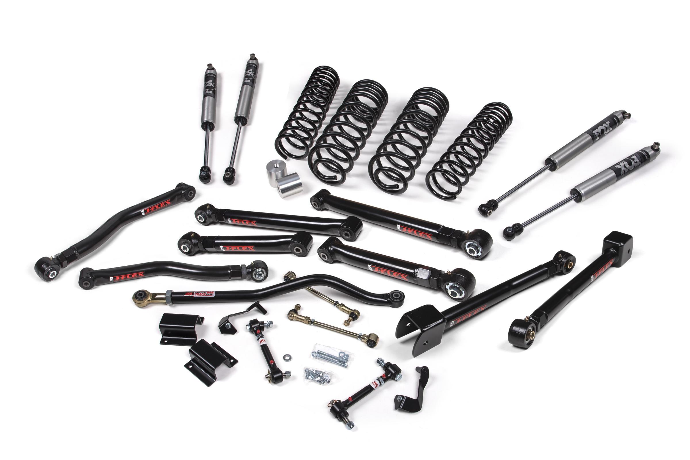 JKS JSPEC171KFP - 2020-2024 Jeep Gladiator JT 3.5 Inch Front 2 Inch Rear Lift Kit J-Krawl Fox Performance 2.0 Shocks JSPEC JKS JSPEC171KFP - 2020-2024 Jeep Gladiator JT 3.5 Inch Front 2 Inch Rear Lift Kit J-Krawl Fox Performance 2.0 Shocks JSPEC