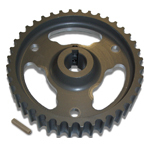 K.S.E. Racing KSD1019 - Tandem Pump Pulley - HTD - 40 Tooth - 1 in Wide - 8 mm Pitch - 5/8 in Shaft - Bolt-On - Aluminum - Black Anodized - Each
