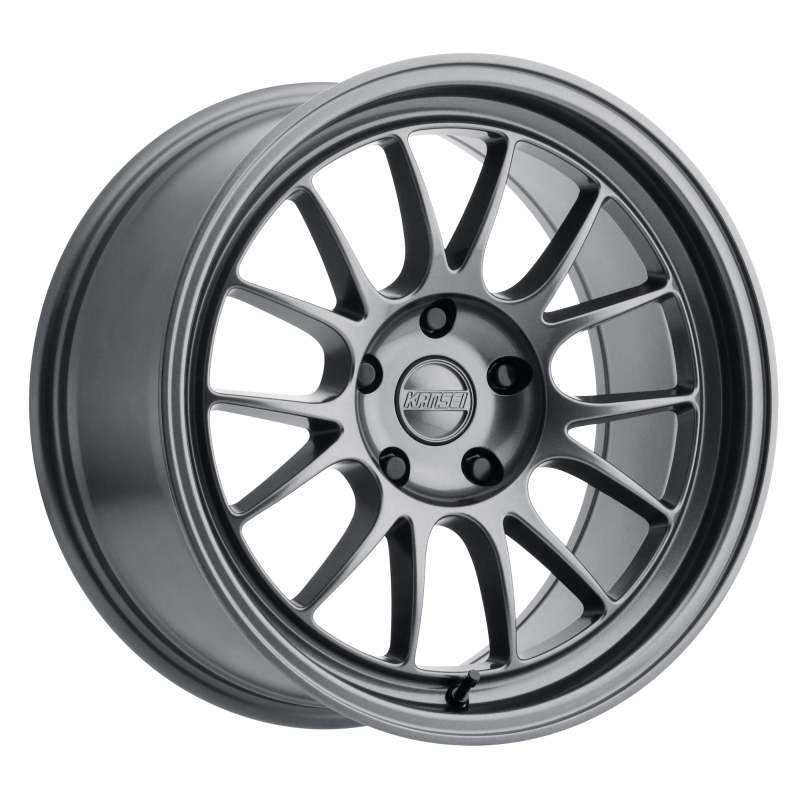 Kansei K13G-181512+12 - K13G Corsa 18x10.5in / 5x114.3 BP / 12mm Offset / 73.1mm Bore - Gunmetal Wheel