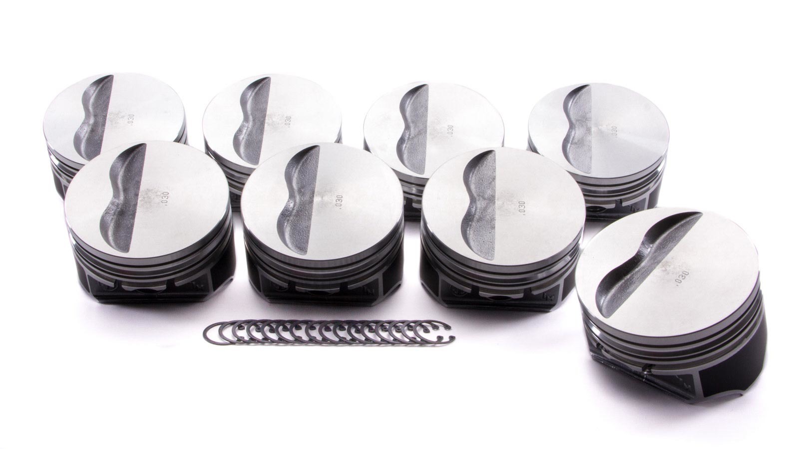 KB Pistons 9902HC.060 - SBC Flat Top Piston Set 4.060 Bore -5cc
