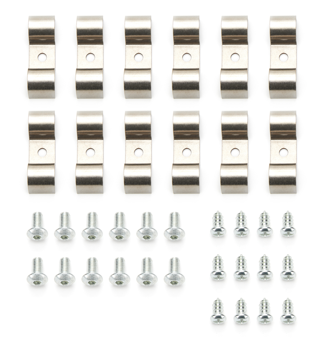 Keep It Clean KICLC2500 - 1/2in Stainless Steel Double Line Clamps 12Pk Keep It Clean KICLC2500 - 1/2in Stainless Steel Double Line Clamps 12Pk