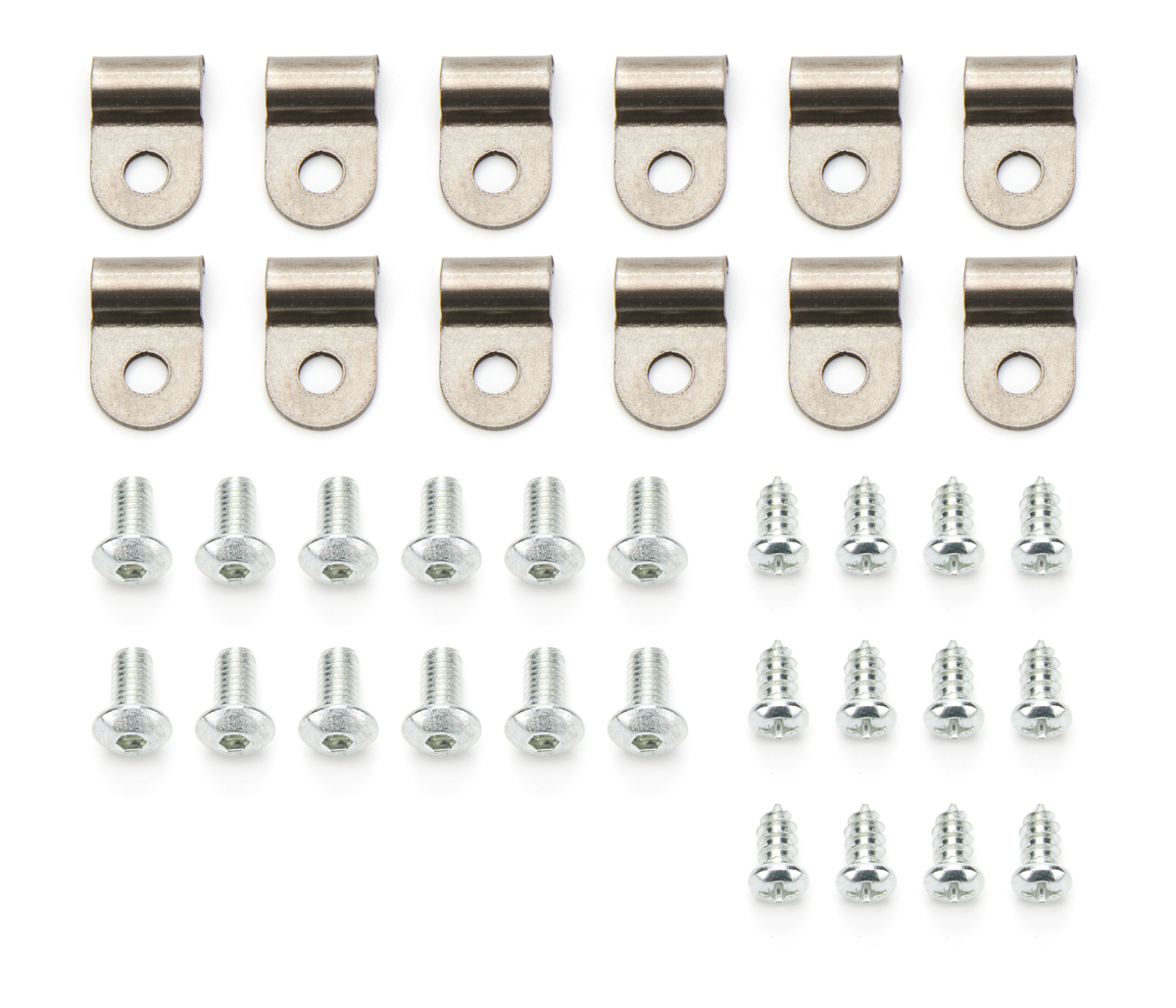 Keep It Clean KICLC3187 - 3/16in Stainless Steel Single Line Clamps 12Pk Keep It Clean KICLC3187 - 3/16in Stainless Steel Single Line Clamps 12Pk