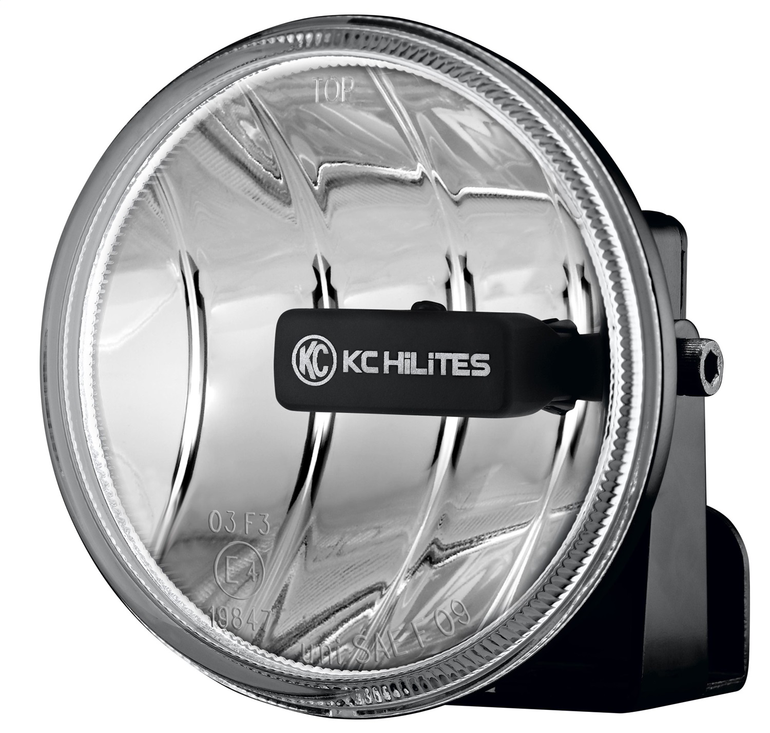 KC HiLiTES 493 - 4in. Gravity G4 LED Light 10w SAE/ECE Clear Fog Beam (Pair Pack System)