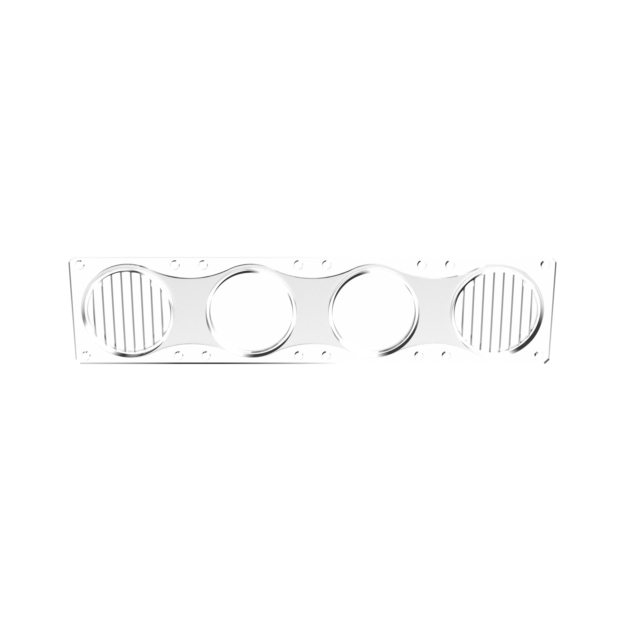 KC HiLiTES 4273 - FLEX ERA LED Clear Combo Beam Lens for Light Bars